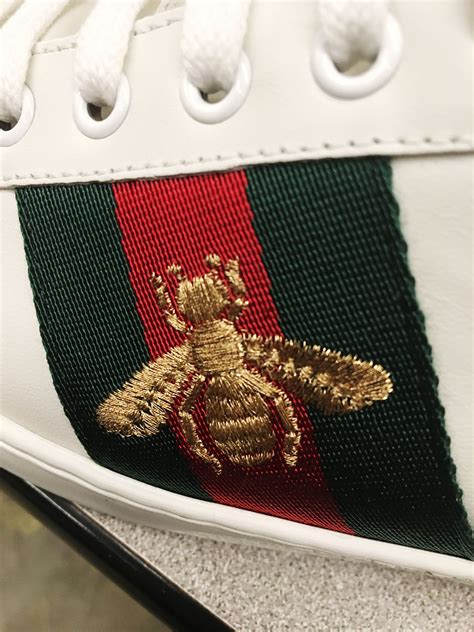 gucci little bee running shoe|Gucci ace shoes reviews.